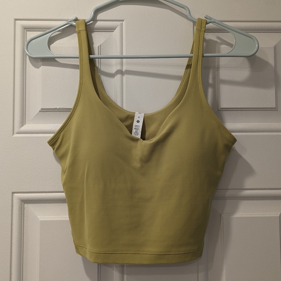 Lululemon Yellow Pear Align tank in size 6 - Picture 2 of 3